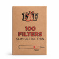 LAF Slim Ultra-Thin 6mm Rolling Filters Pack - 100Pcs