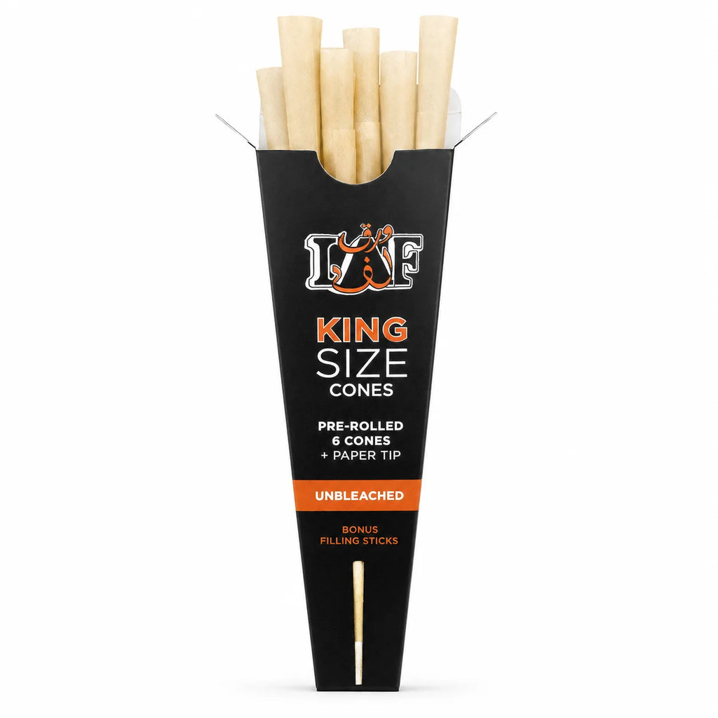 WarakLAF Unbleached Pre-Rolled Cones Pack - 6Pcs